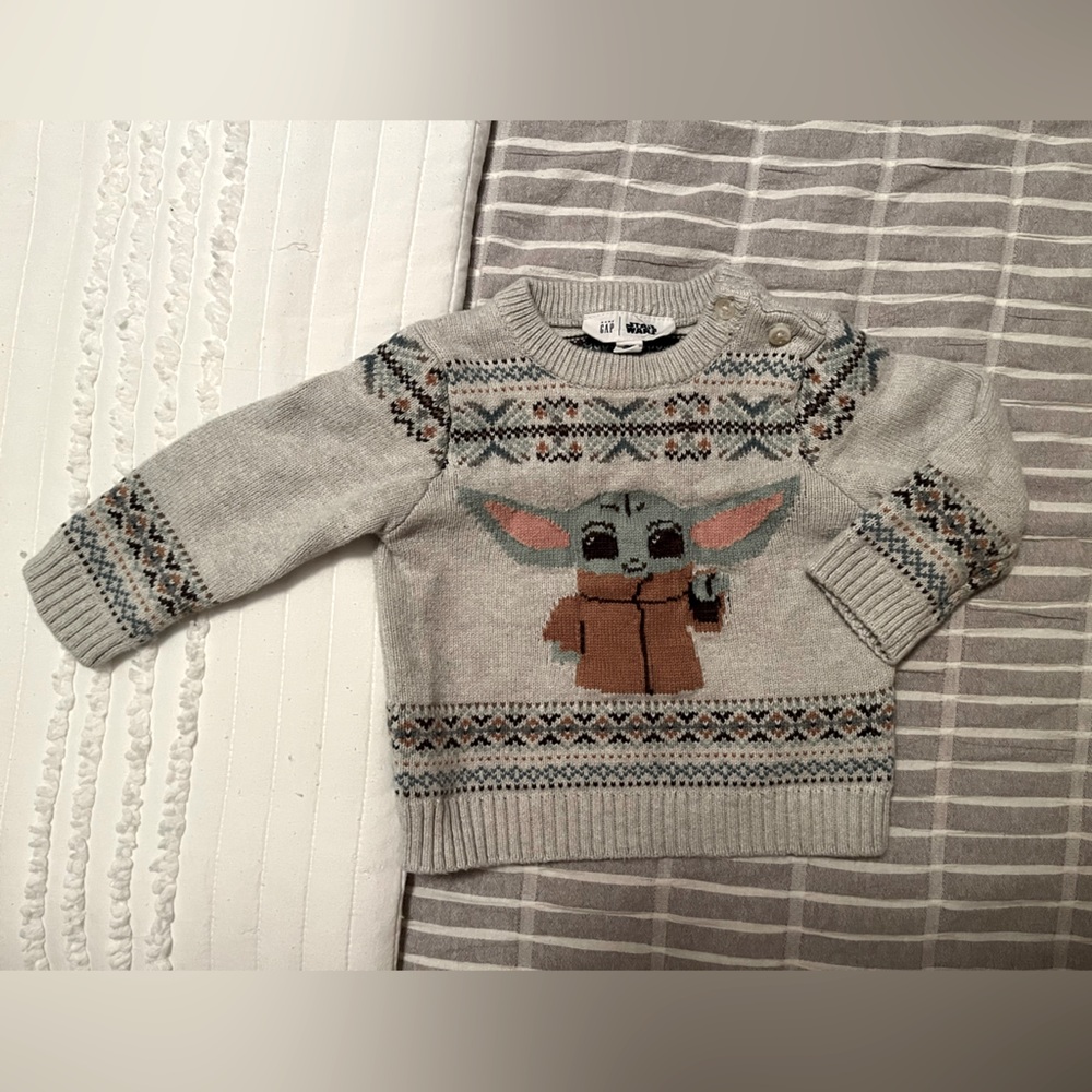 Baby Gap Yoda sweater